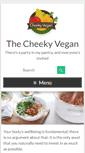 Mobile Screenshot of cheeky-vegan.com